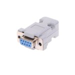 Роз'єм DB9 plug-in мама з пластиковим корпусом